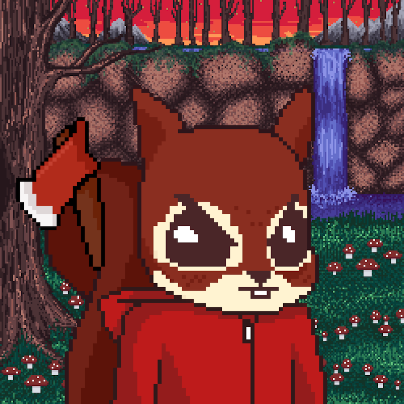 Pixel Squirrels #3709